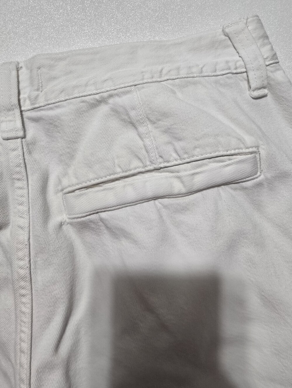 Madewell White Harlow Jean Cotton Size 30 - Picture 13 of 15